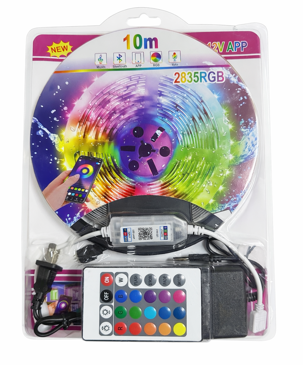 Cinta Led Rgb 10m Bluetooth