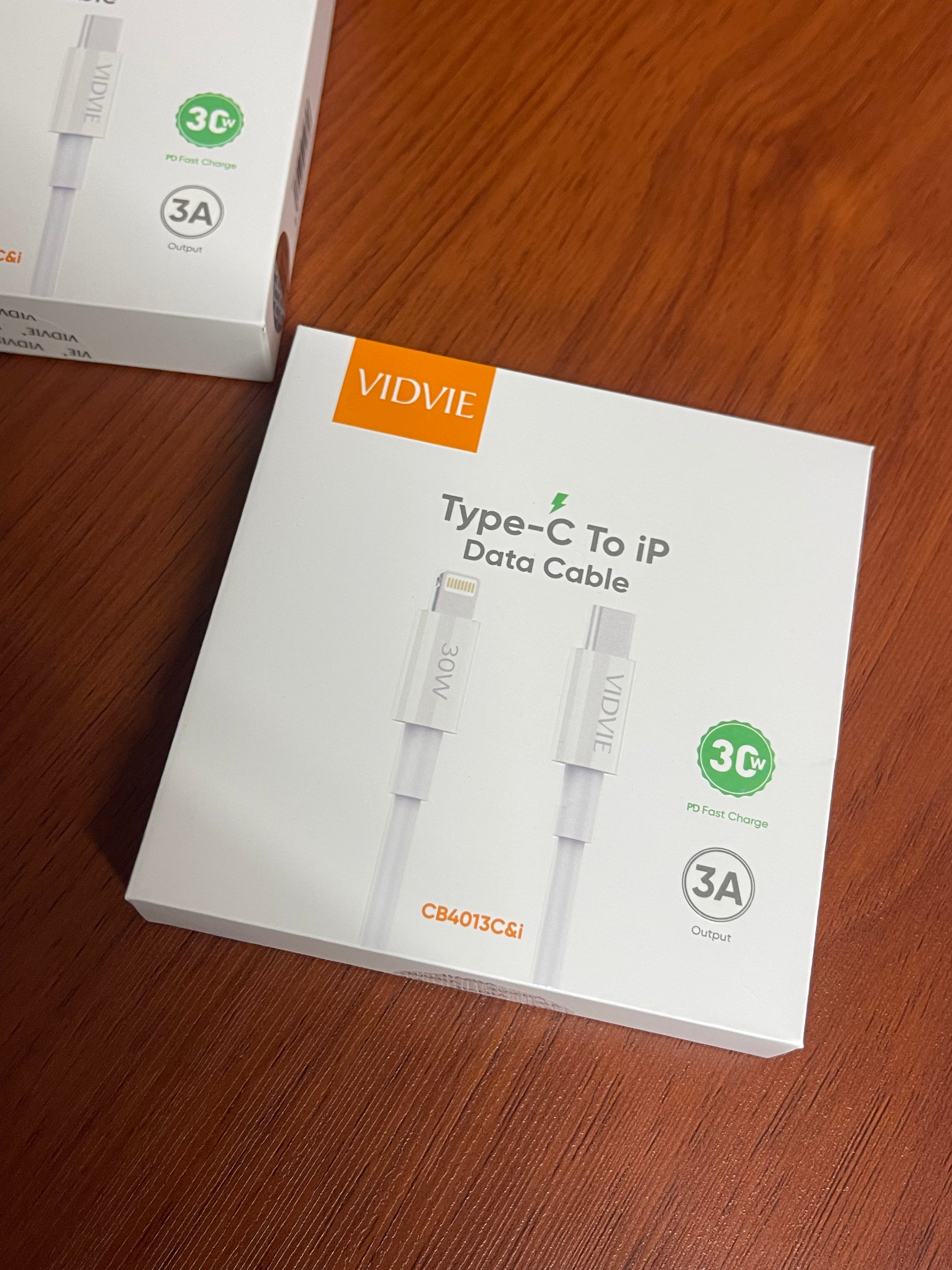 Cable tipo c - Lightning Vidvie CB4013CI