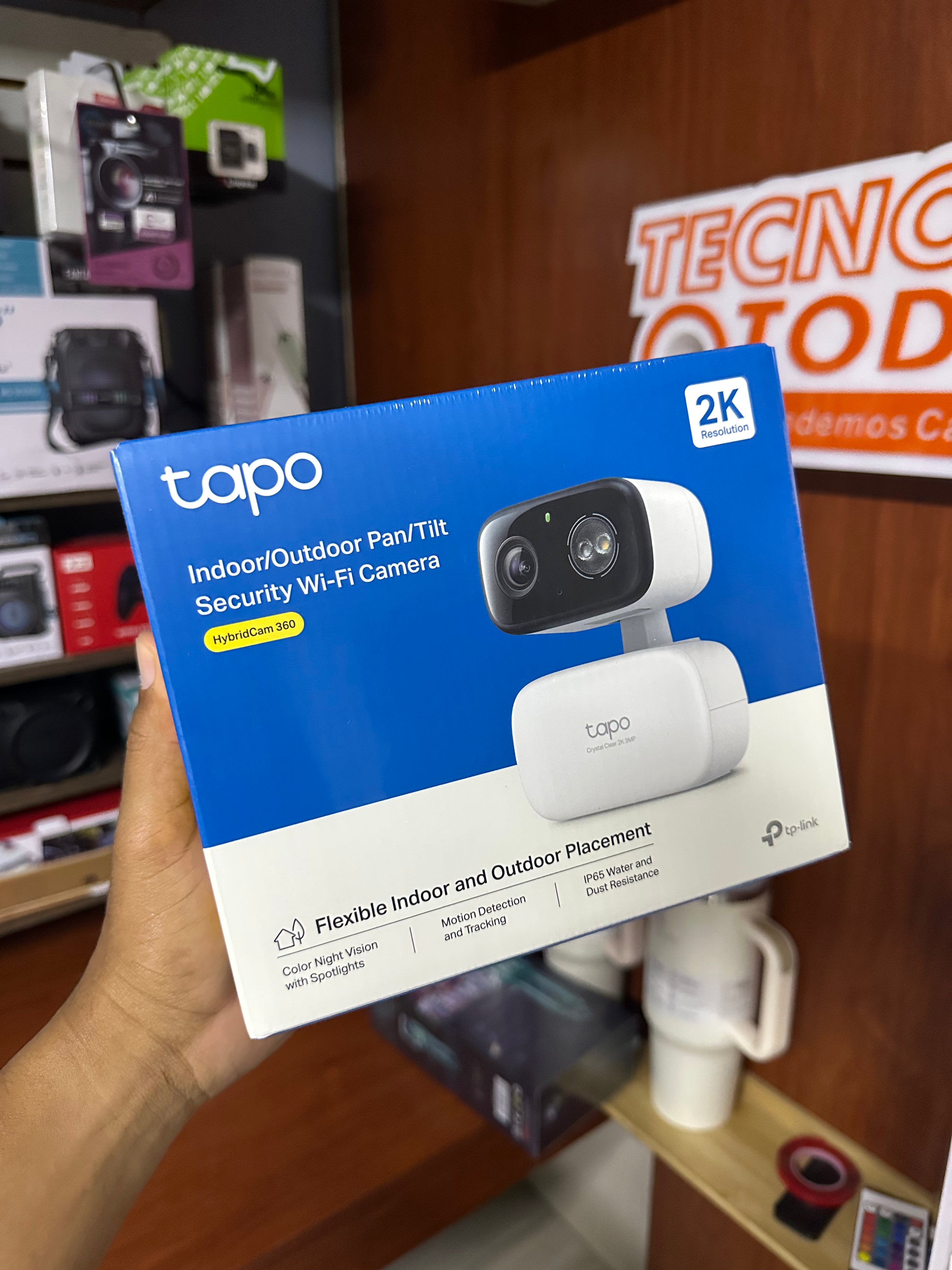 Cámara De Seguridad Inteligente Wifi Tapo Para Exterior C216