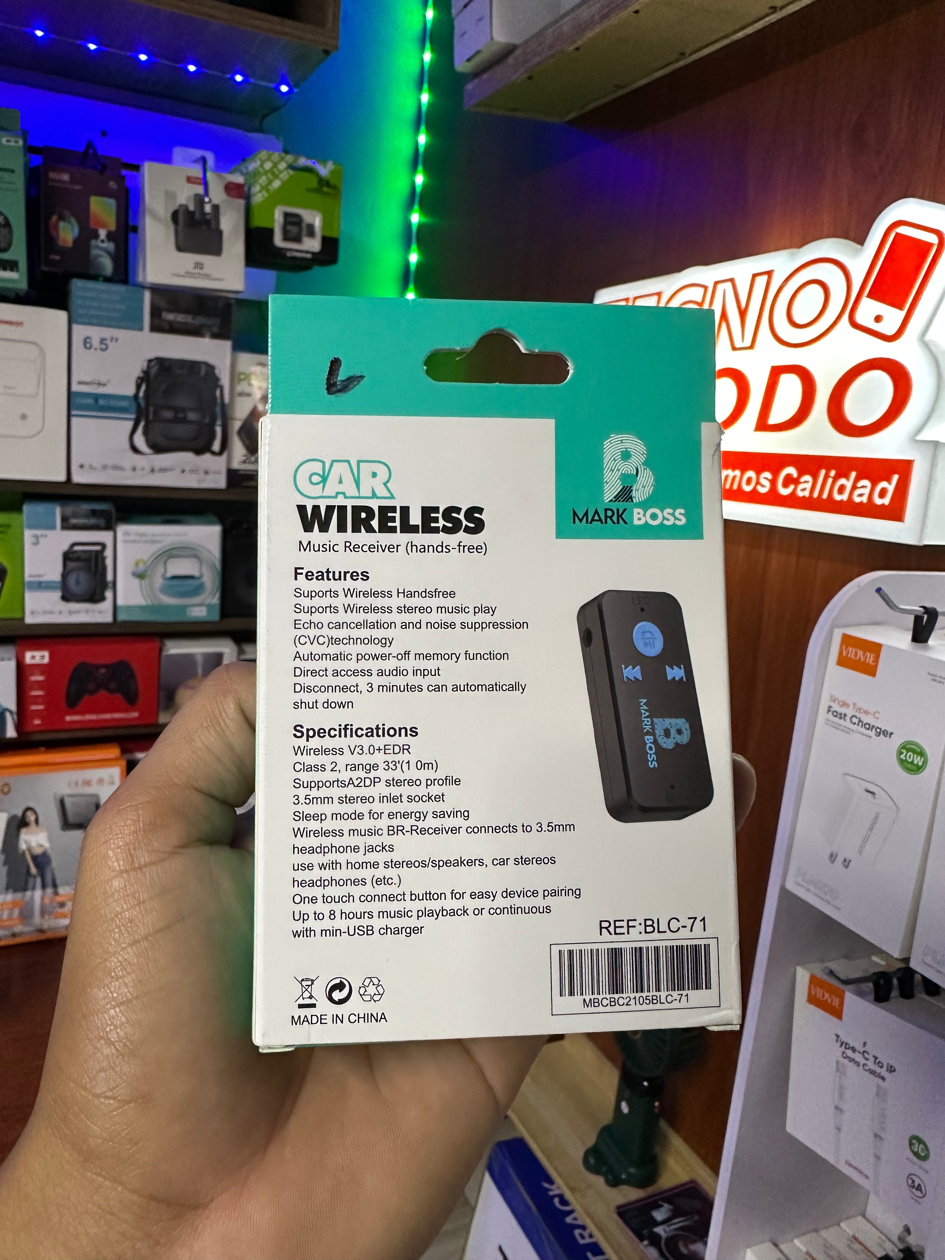 Adaptador Bluetooth; Para dispositivos Sin Bluetooth