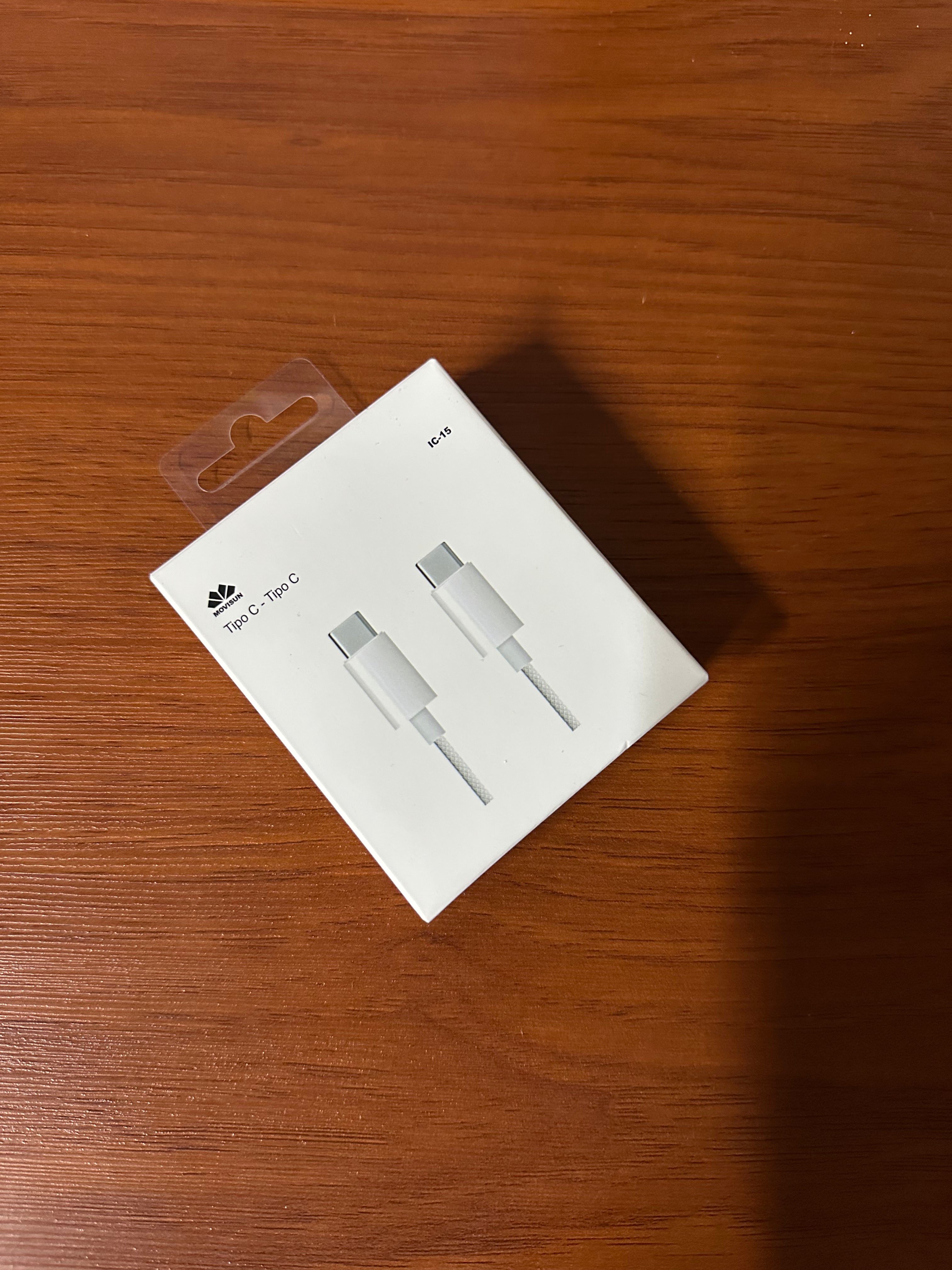 Cable Tipo C - Tipo C Movisun; Carga Rápida