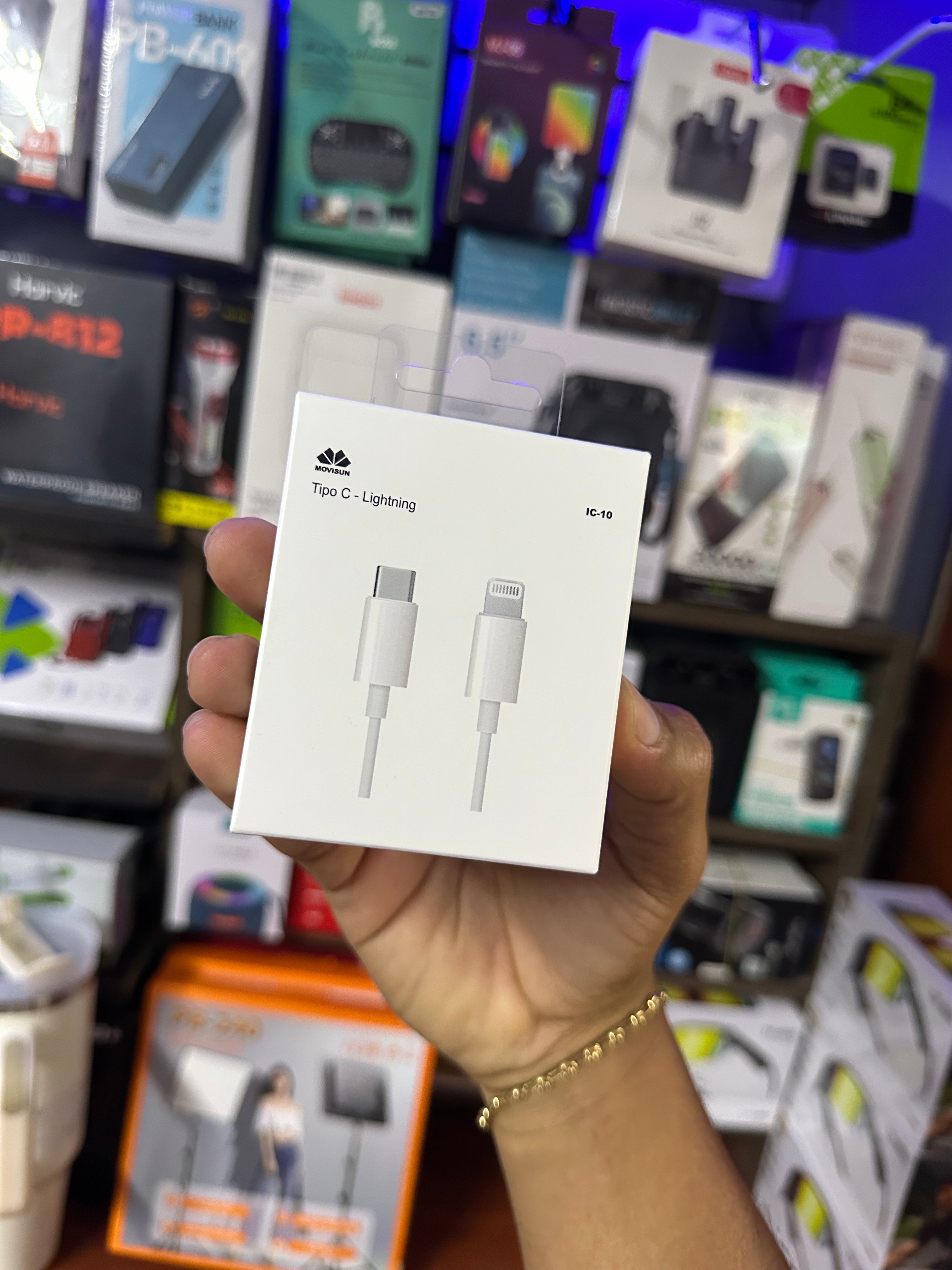 Cable tipo C- Lightning Movisun