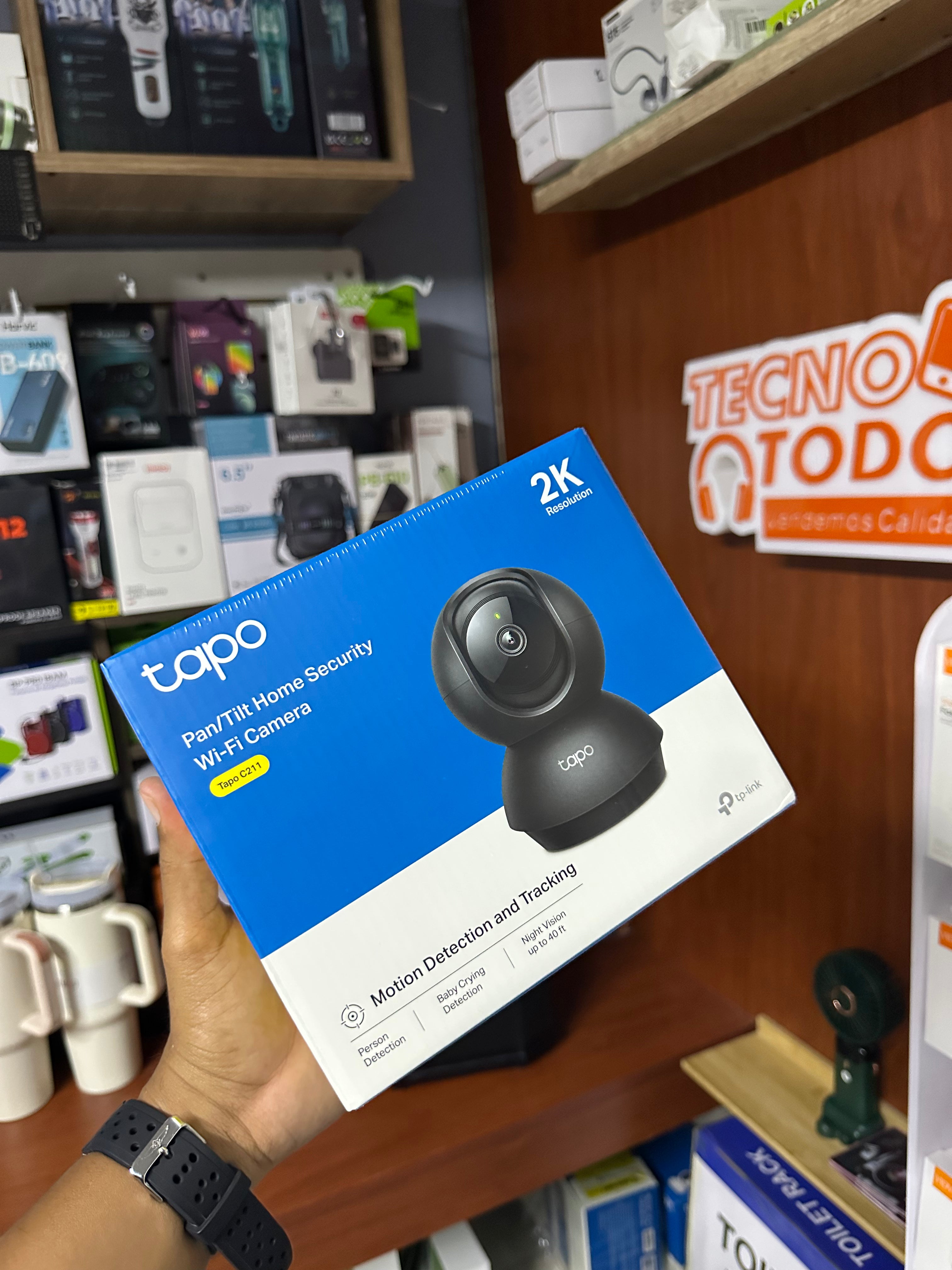 Cámara Wifi De Seguridad Para Interiores Tapo C210