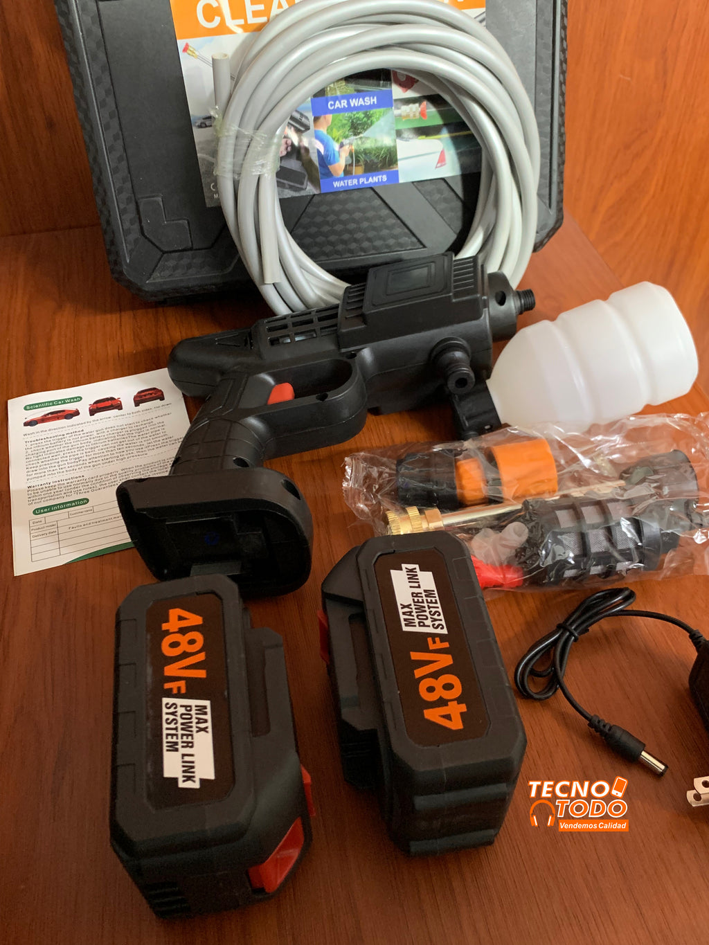 Hidrolavadora Portátil; Lava De Todo